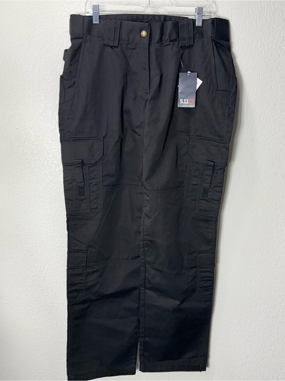 511 Tactical Pants Womens 16 Black 36x37 Cargo Workwear Black Utility Teflon